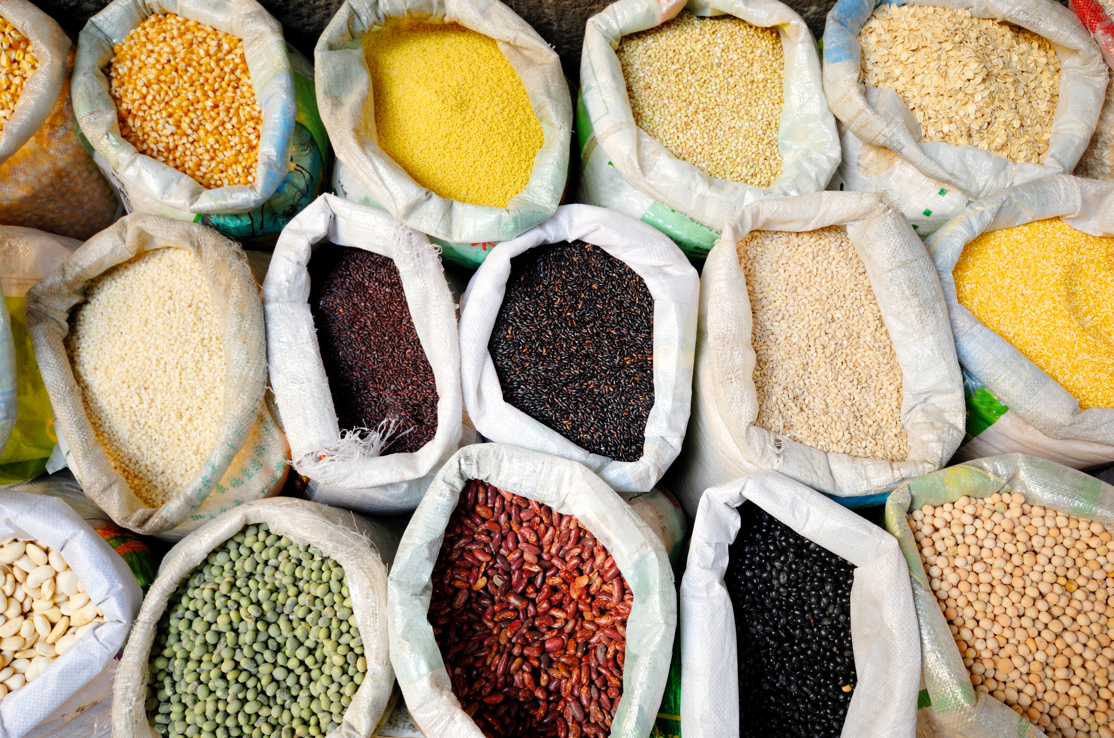 Agricultural produce from Tanzania and Zimbabwe